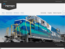 Tablet Screenshot of fepasa.com